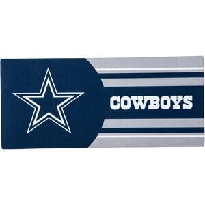 Team Sports America NFL DALLAS COWBOYS Sassafras Switch Door Mat Insert, 22 x 10